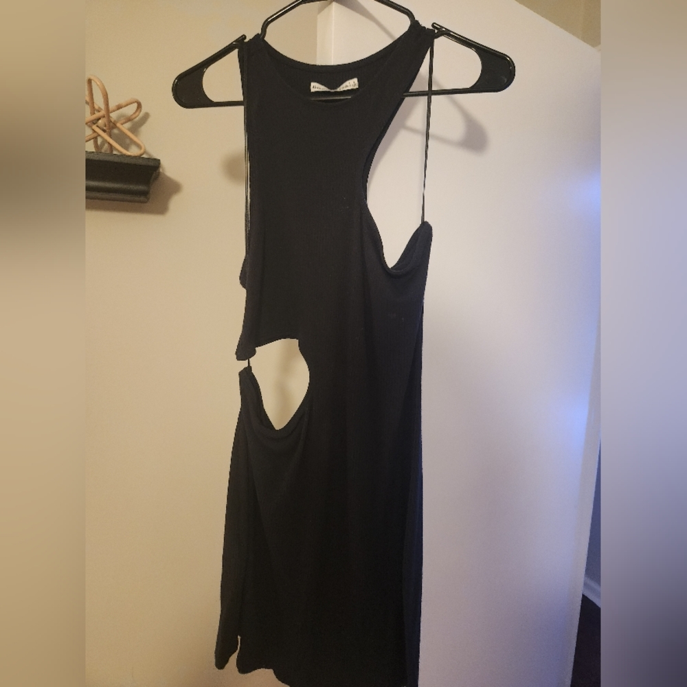 Abercrombie & Fitch Cutout Ribbed Dress - Picture 2 of 4